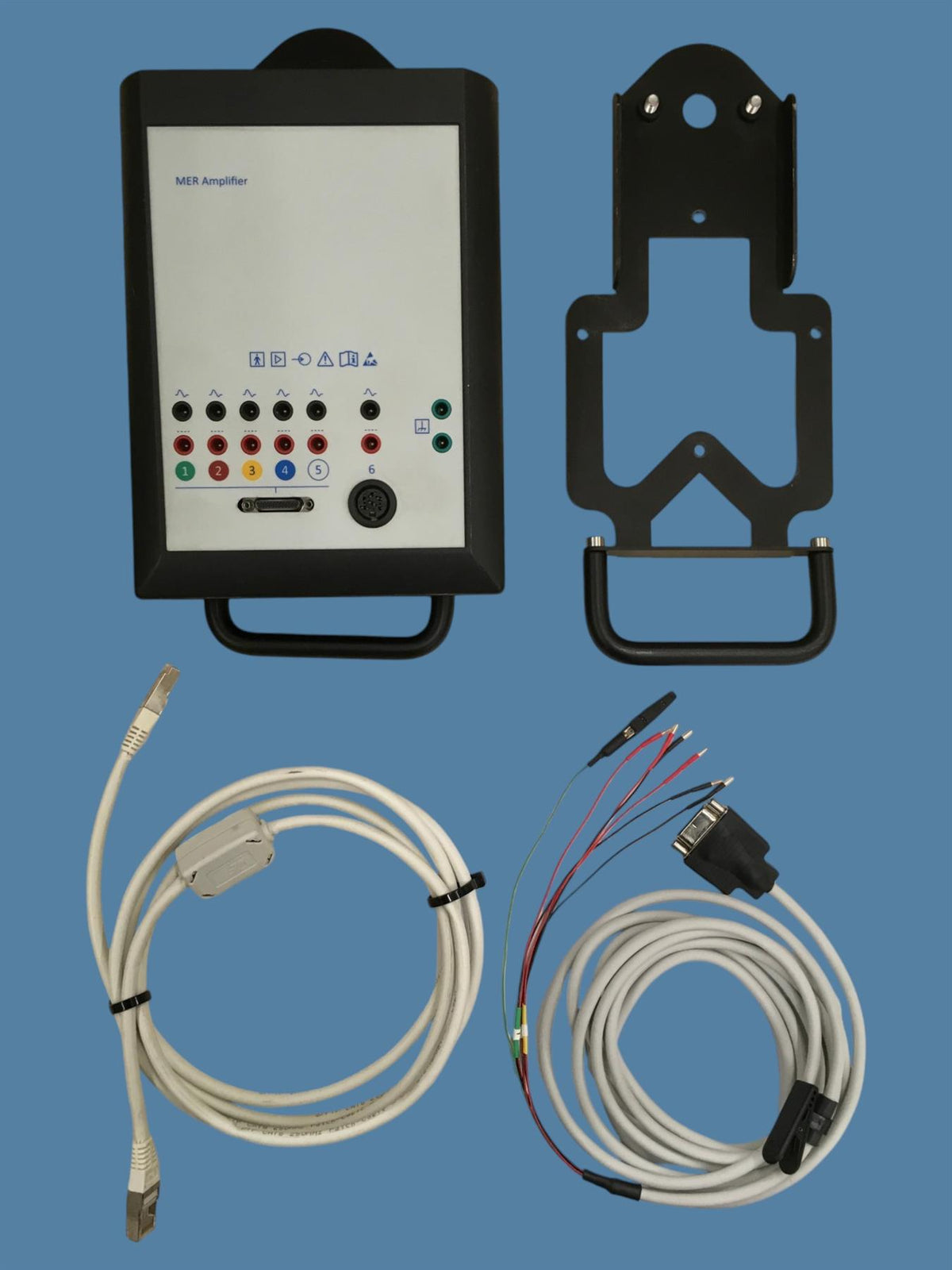Natus Alpine Biomed Leadpoint MER Amplifier 9031 C 0881 w/ DBS Leads & Cable