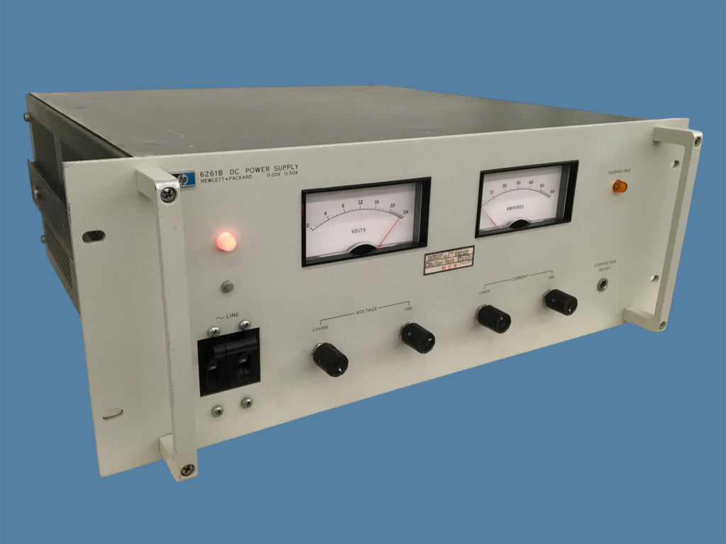 Hewlett-Packard 6261B DC Power Supply, 0-20V, 0-50A