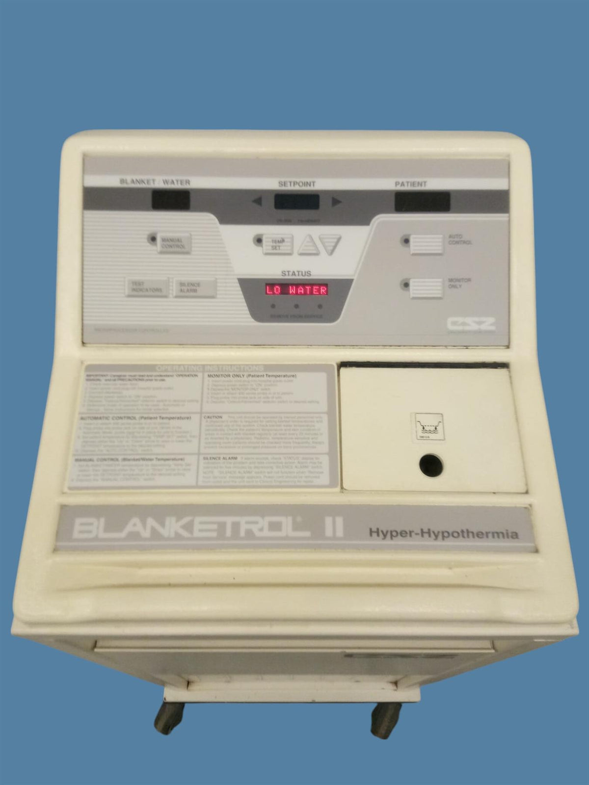 Cincinnati Sub-Zero Blanketrol II 222R Therapeutic Hyper/Hypothermia System