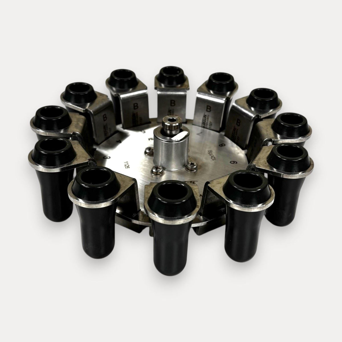 Hettich 1126 Centrifuge Rotor with 12x 1127 "B" Buckets