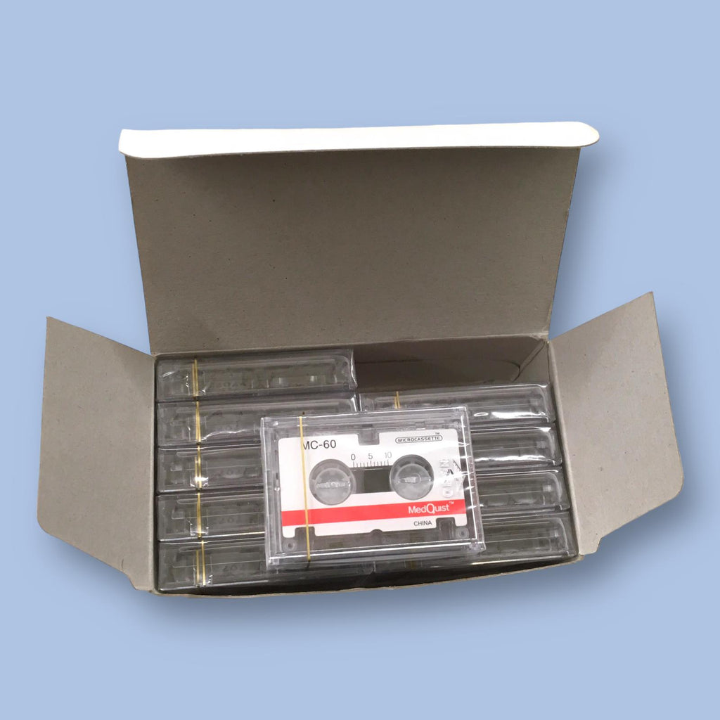 !!!NEW!!!MedQuist MC-60 Microcassette Tapes, Box of 10