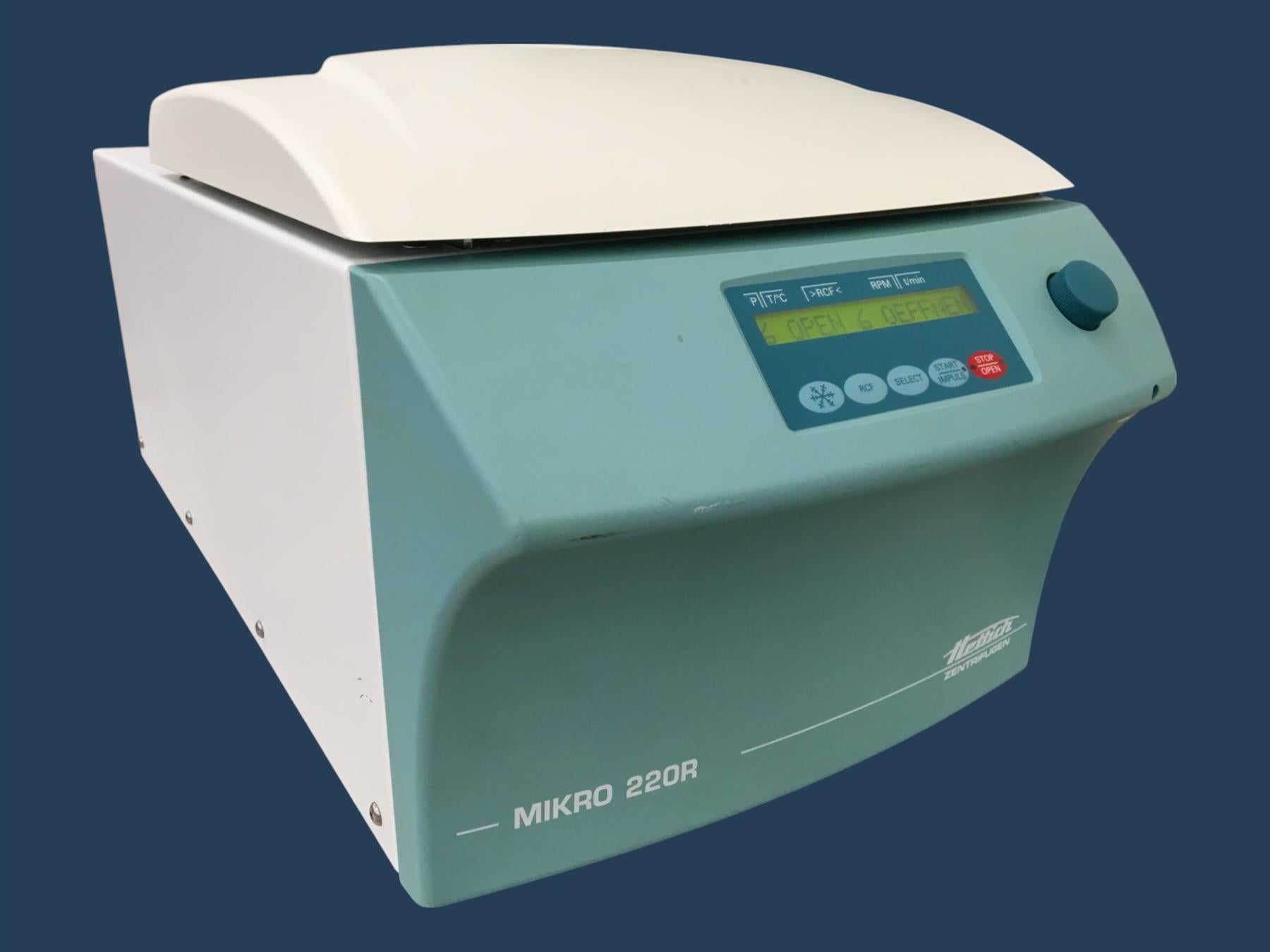 Hettich Mikro 220R 2205-01 Refrigerated Centrifuge w/ 24-Place Rotor 1195-A