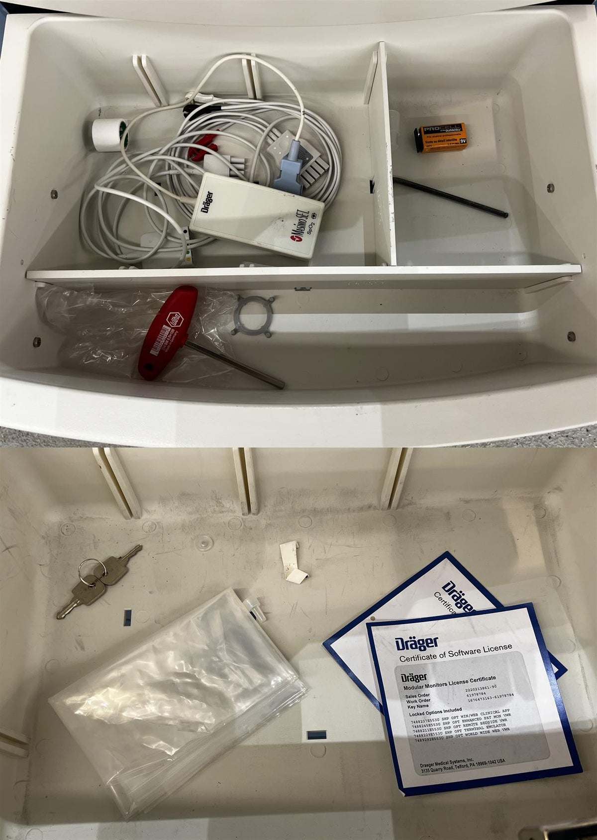 Drager Apollo 8606500 64 SW04.53.05 8620081-00 Anesthesia Machine W C700