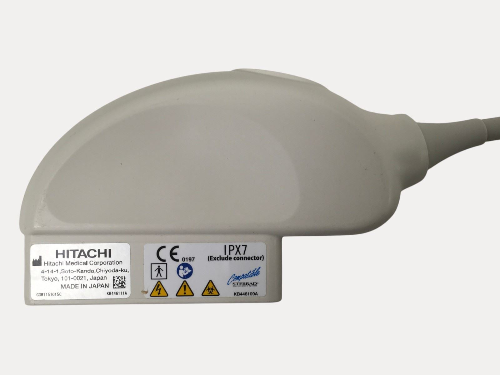 Hitachi L64 18-5 Linear Array 5.0 - 18.0MHz Ultrasound Transducer Probe