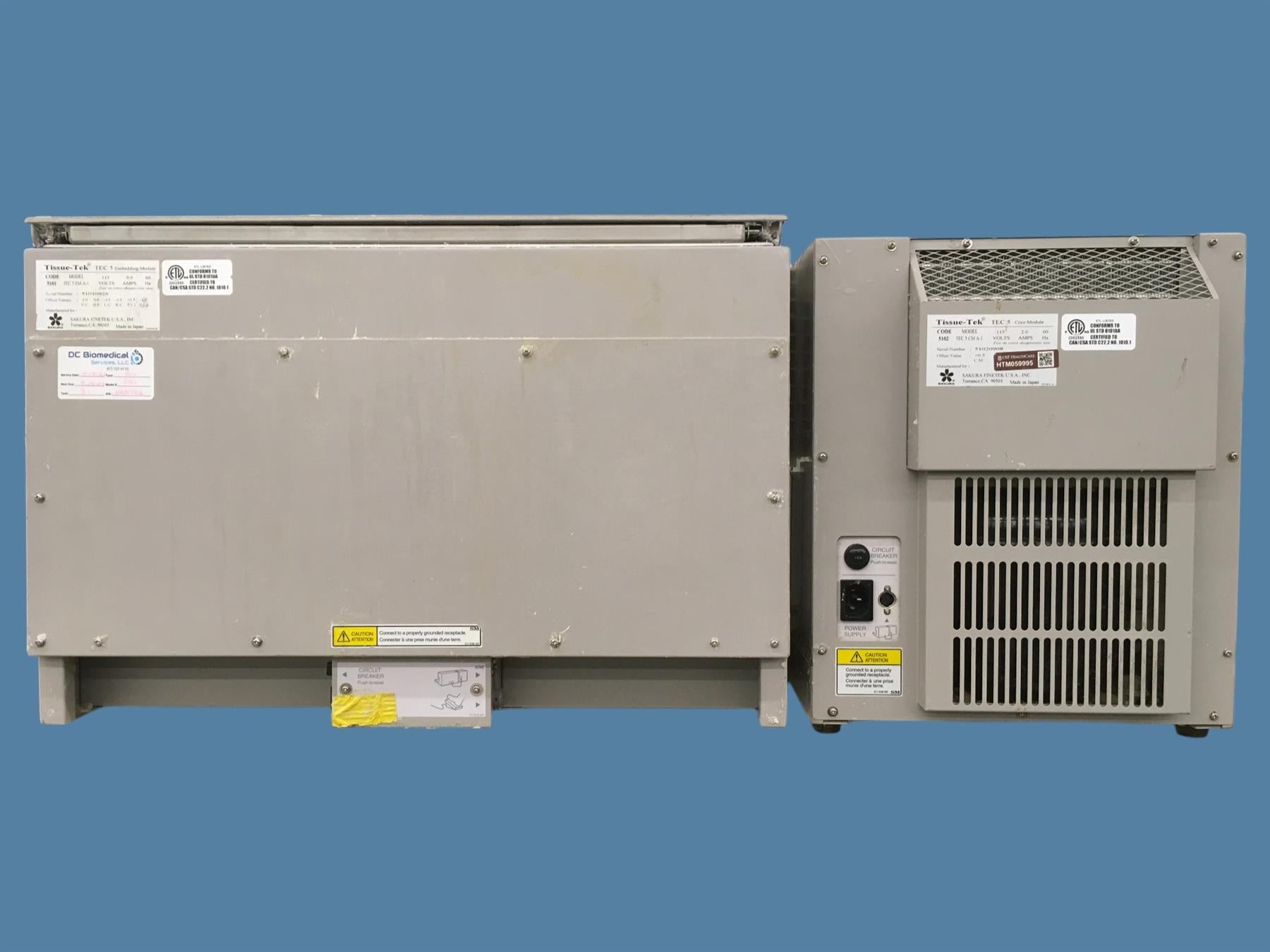 Sakura Tissue-Tek TEC 5 Embedding Module 5101 & Cryo Module 5102