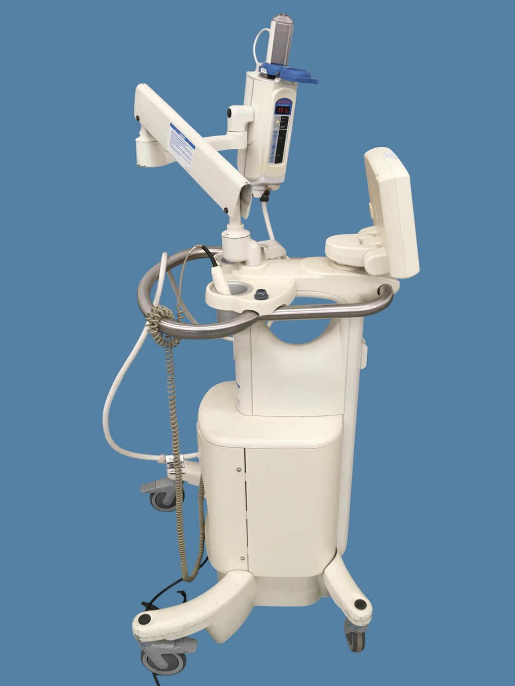 Medrad Mark V ProVis CT Injection System w/ PPD Cart, 4710-7 Head, PD Controller