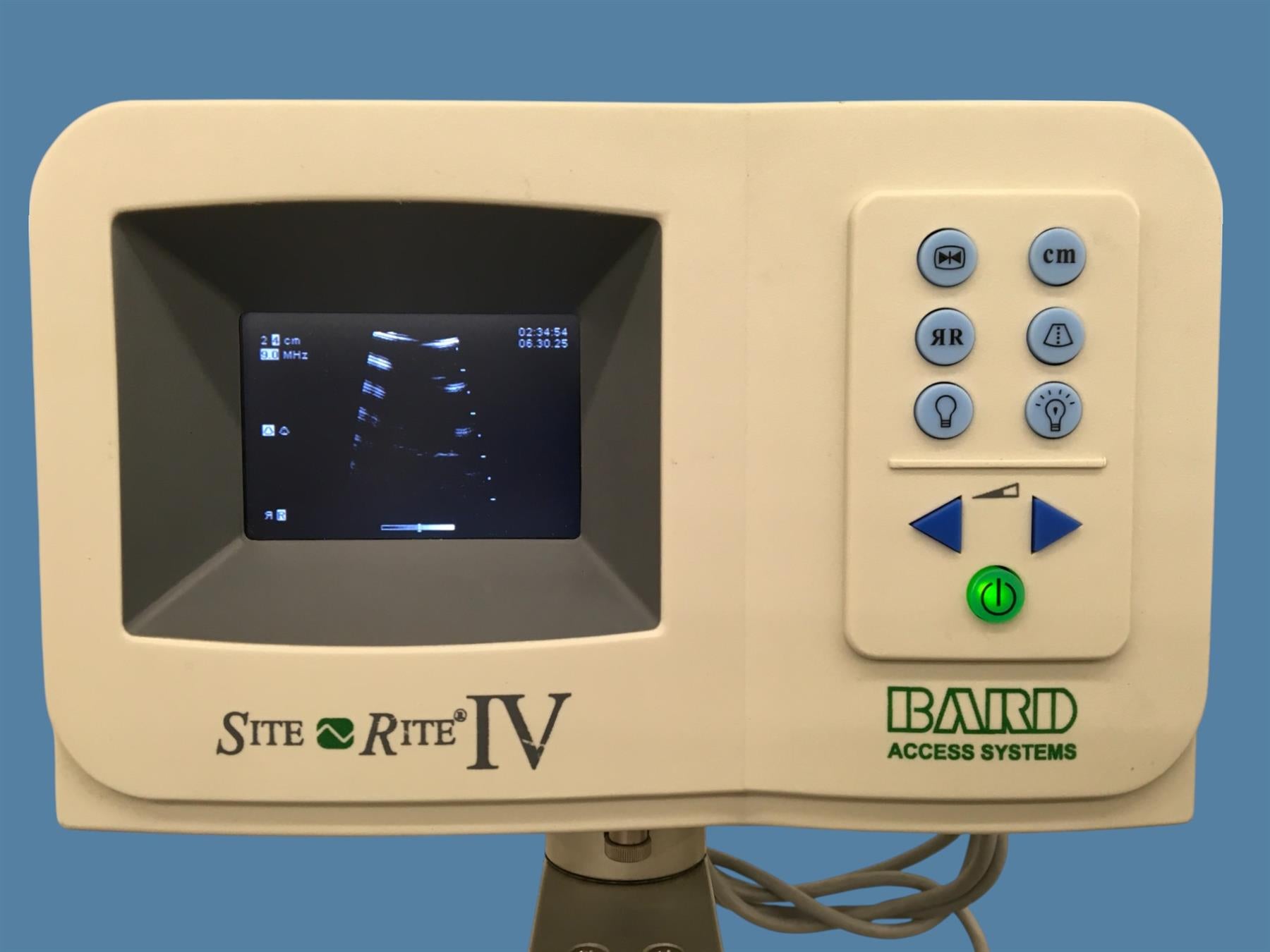 Bard Site-Rite IV Ultrasound System w/ 2 Probes, 2 Batteries & Charger (READ)