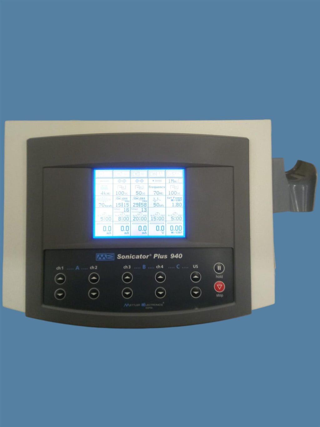 Mettler Sonicator Plus 940 ME940 Combination Therapy Machine