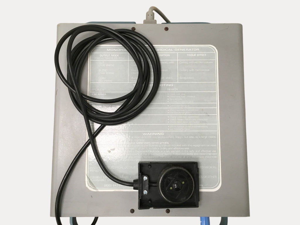 Cooper Surgical LEEP System 1000 DM52969 w/ Smoke Evac & Damaged Footswitch