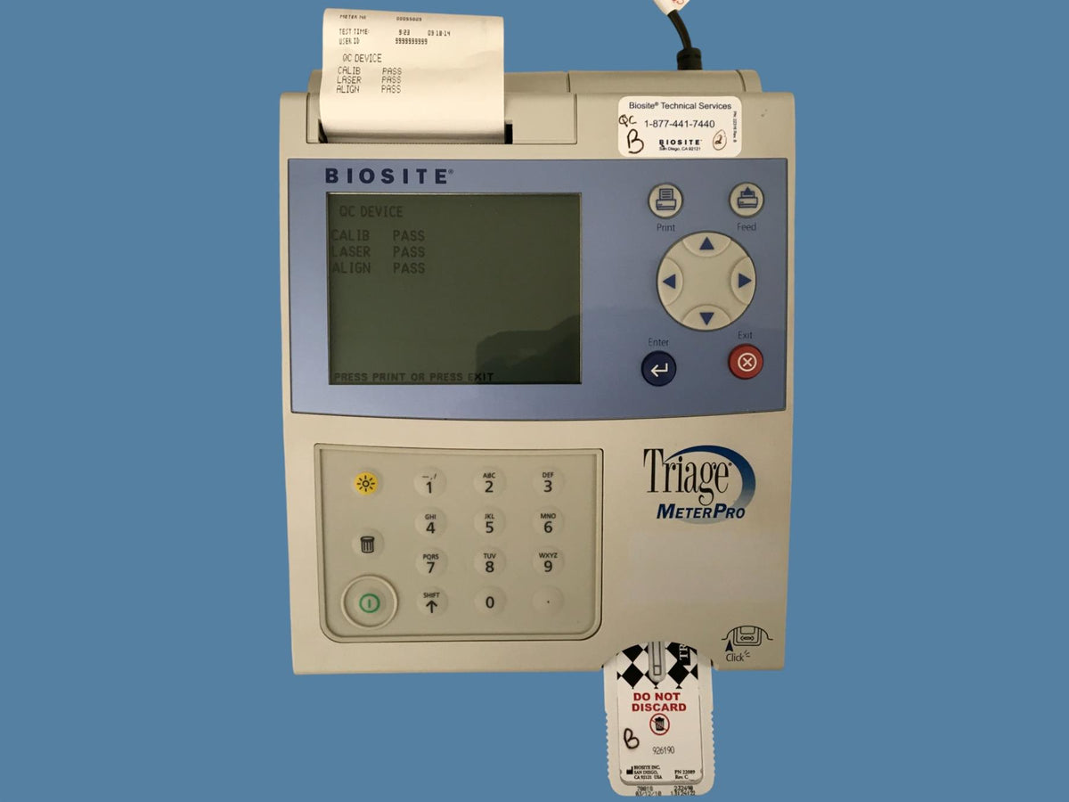 BioSite Alere Triage MeterPro Immunoassay Analyzer 55070