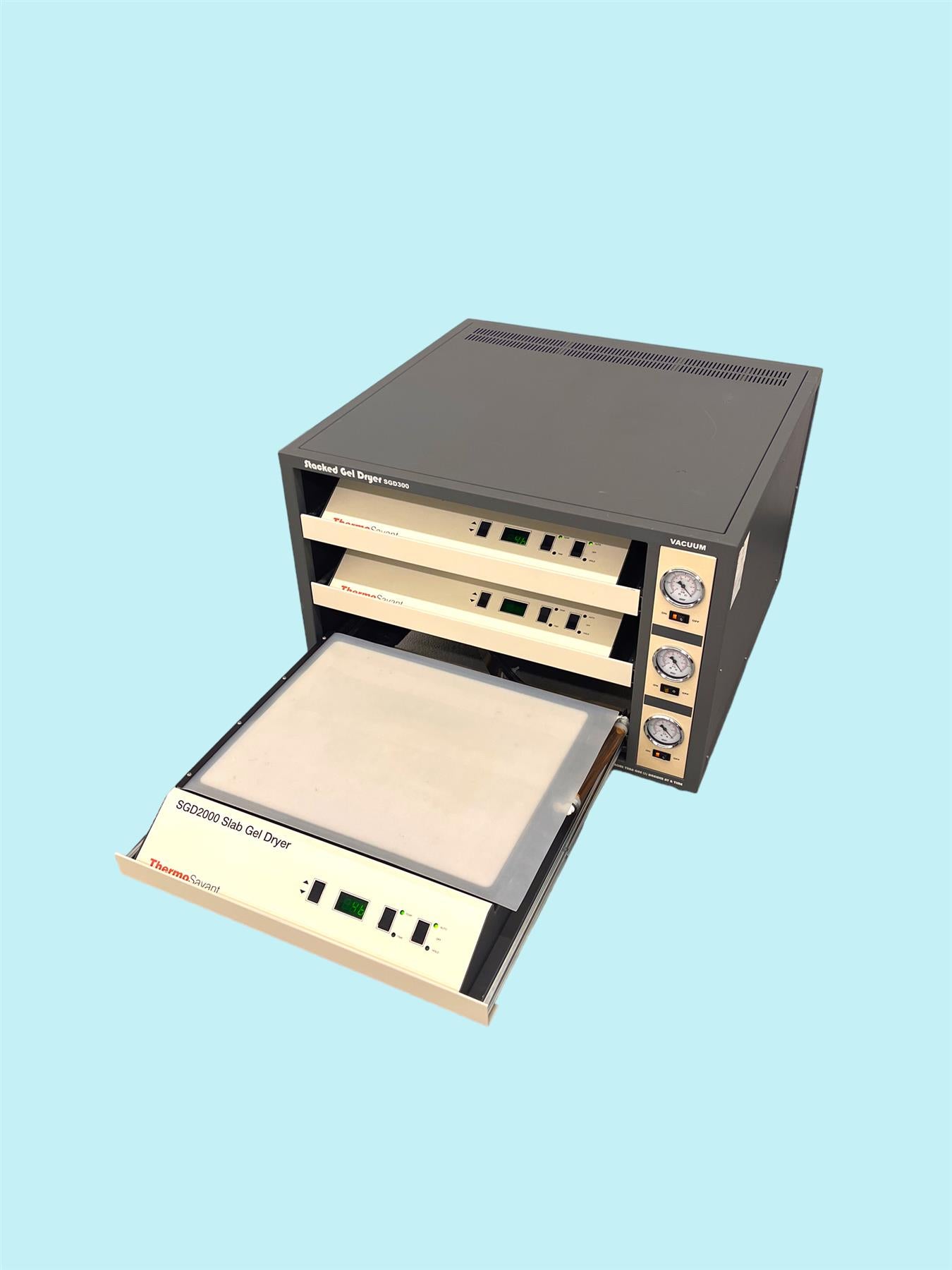 ThermoSavant Stacked Gel Dryer SGD300 (3 SGD2000 Units)