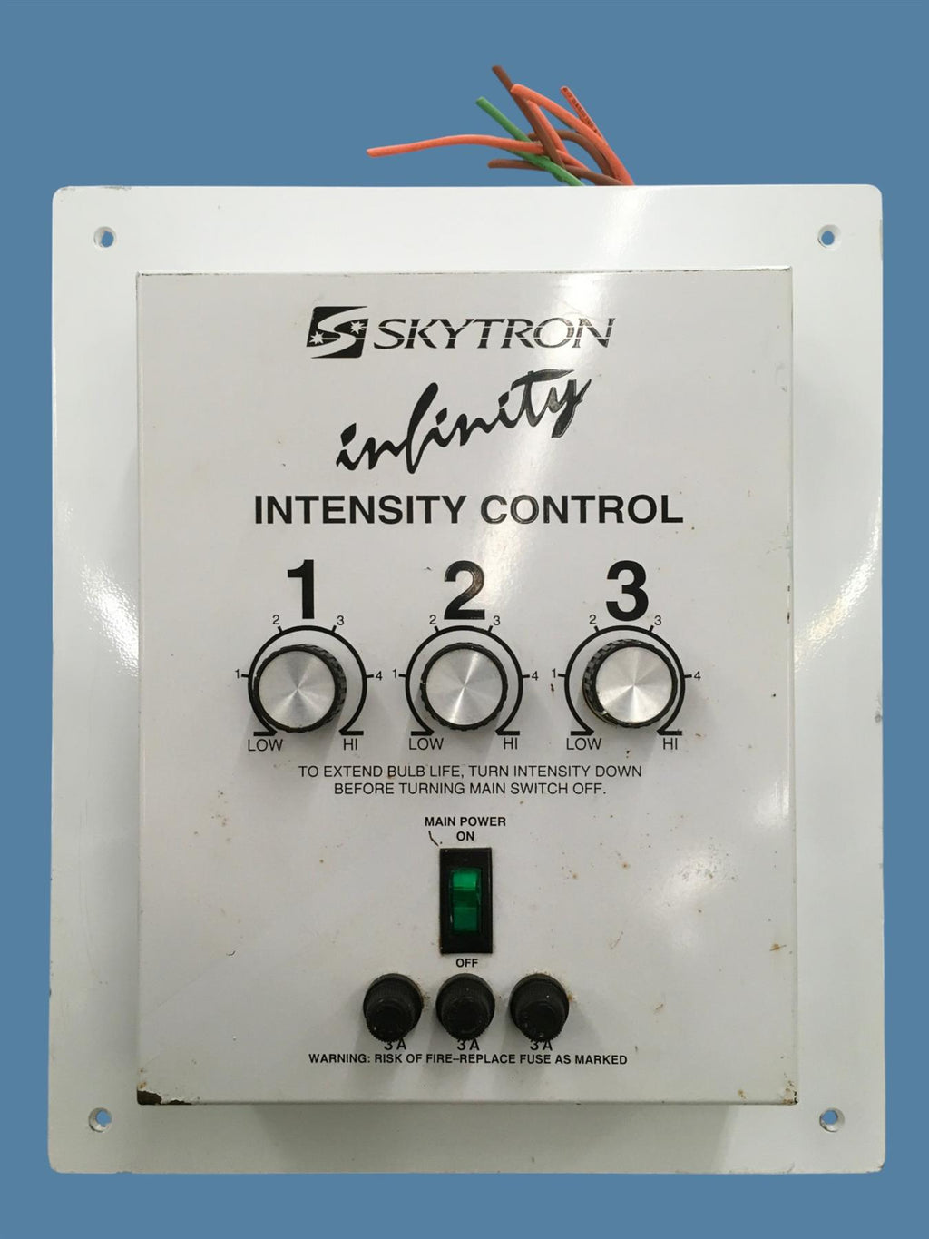 Skytron Infinity 3-Light Intensity Control Panel NVC-C 97-1177