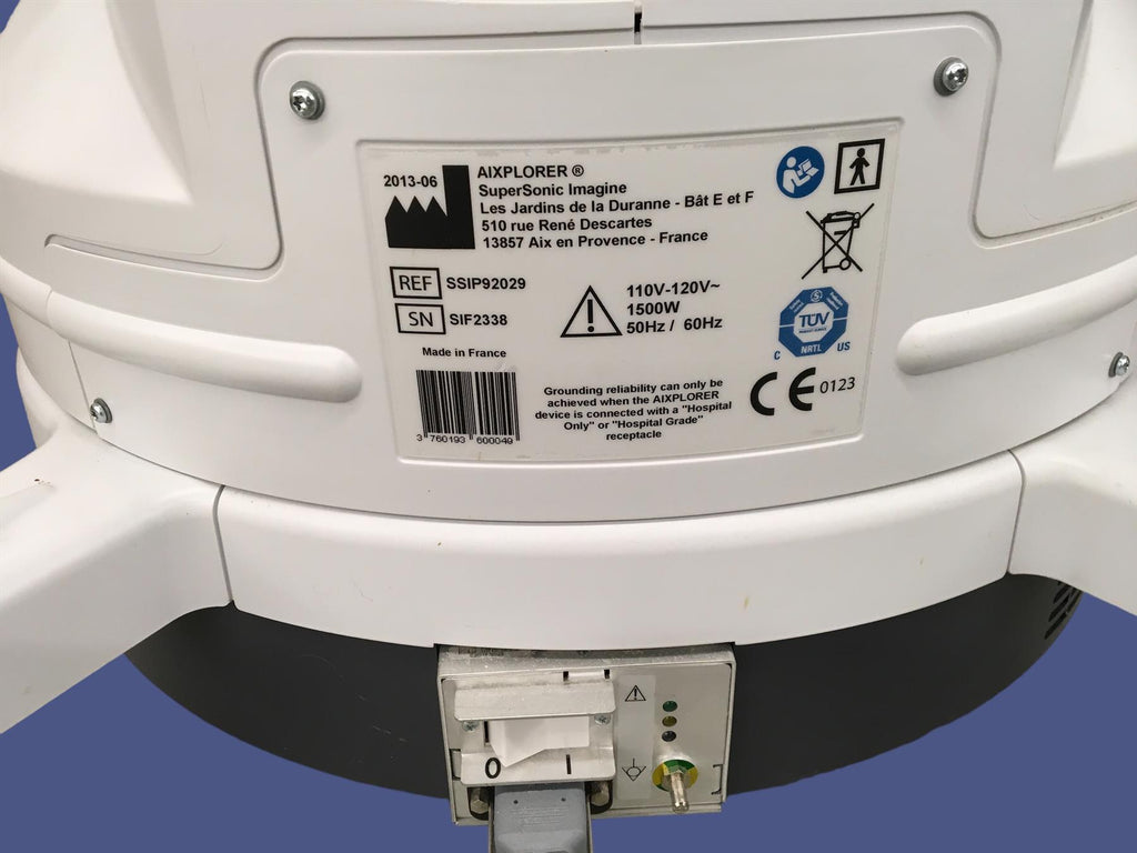 SuperSonic Imagine Ultrasound AIXPLORER SSIP92029