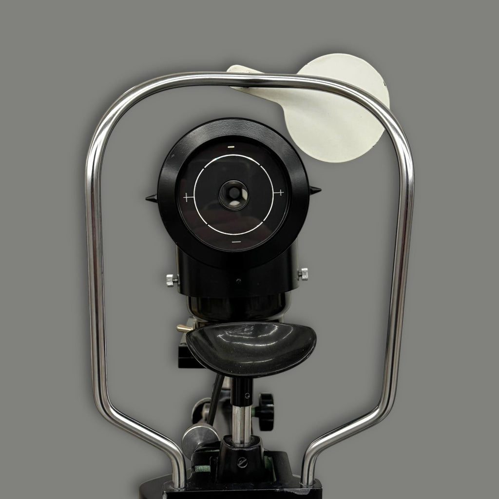 Boom-Mounted Carl Zeiss Slit Lamp and Bausch & Lomb 71-21-35 Keratometer