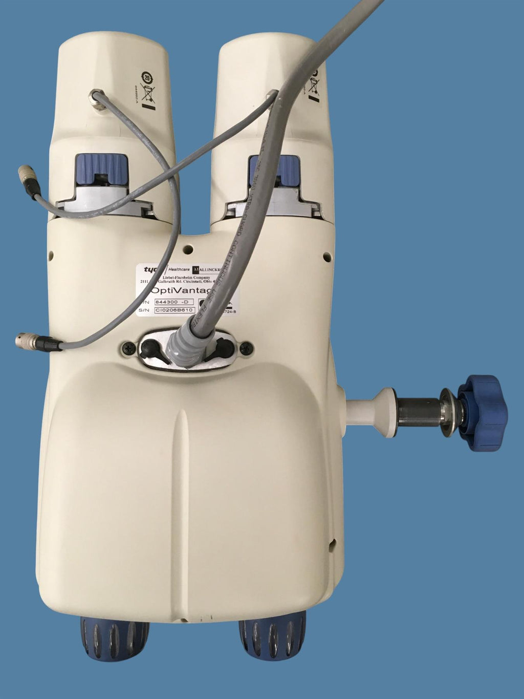 Tyco Mallinckrodt Optivantage DH CT Injector Head 844300-D (NO PRESSURE JACKETS)