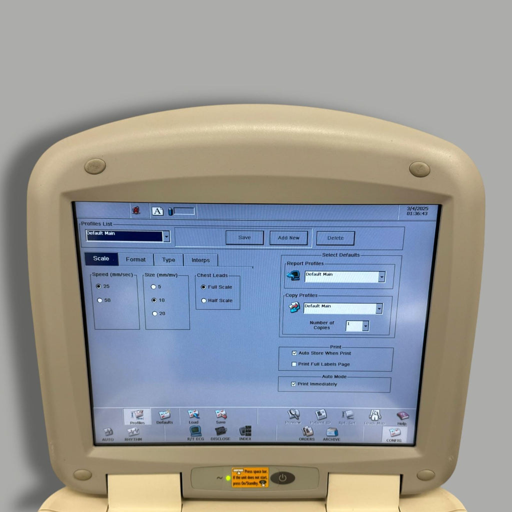 PHILIPS Page Writer Touch Interpretive EKG Machine