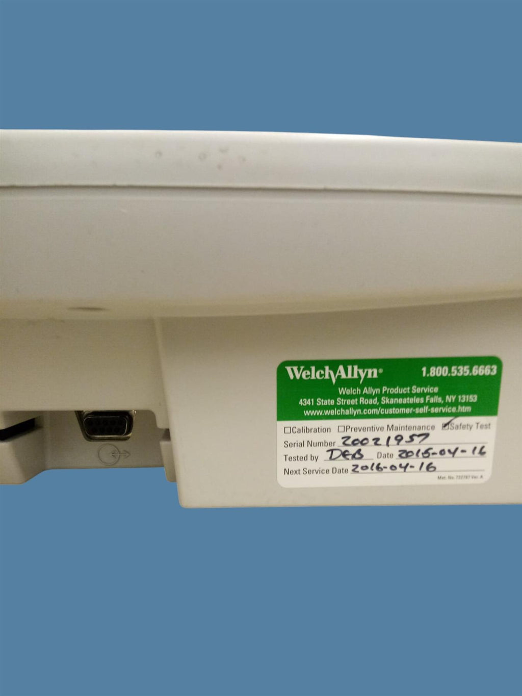Welch Allyn CP 200 EKG/ECG Patient Monitor (REF: CP2AS)