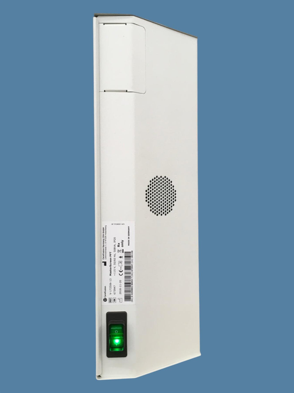 CareFusion Jaeger MasterScreen PFT Base Unit V-172506-13 (2018)