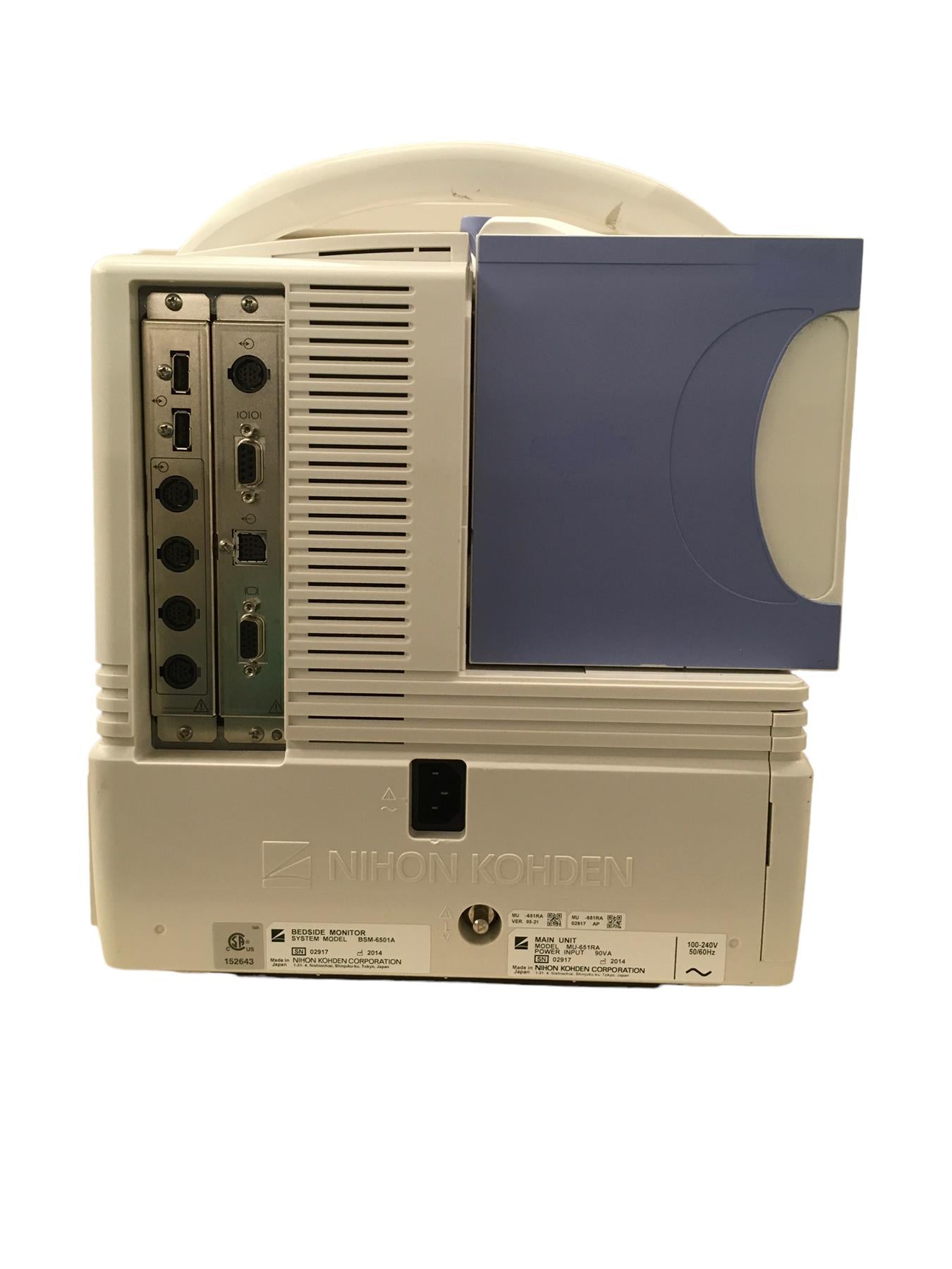 Nihon Kohden MU-651RA Life Scope Patient Monitor