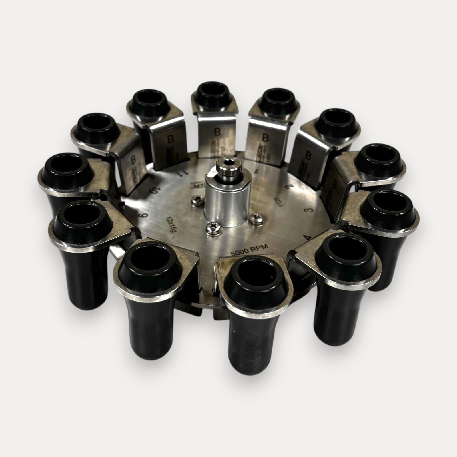 Hettich 1126 Centrifuge Rotor with 12x 1127 "B" Buckets