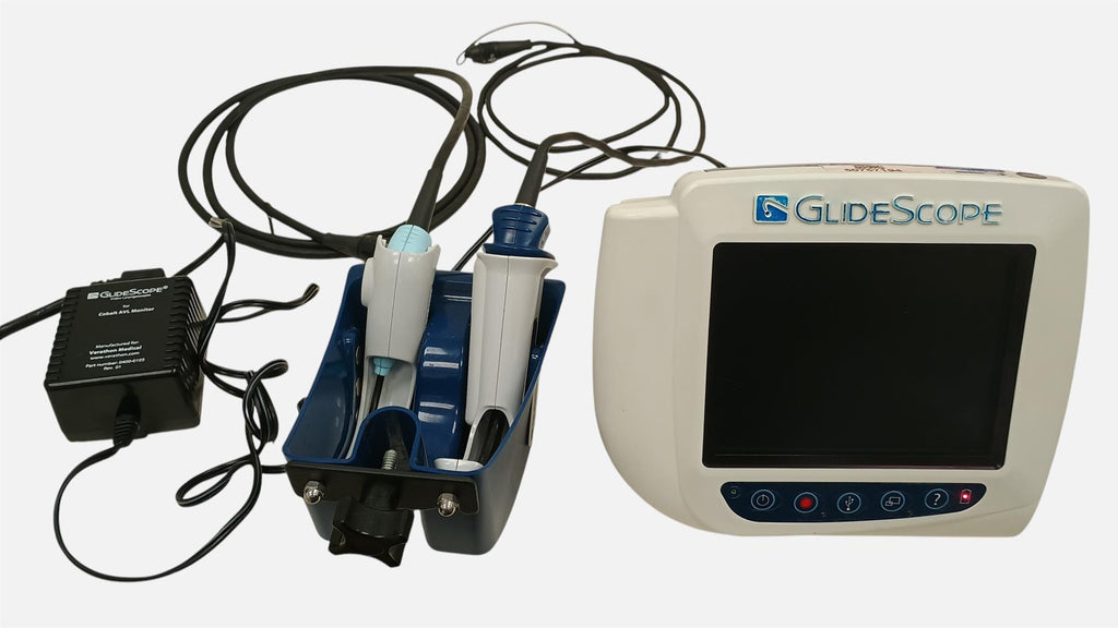 Verathon GlideScope Cobalt AVL Monitor w/ 0570-0306 & 0570-0307 Video Batons