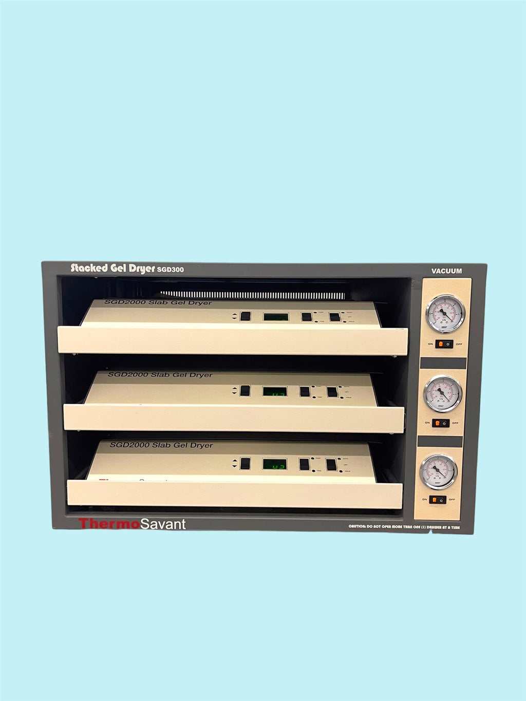 ThermoSavant Stacked Gel Dryer SGD300 (3 SGD2000 Units)