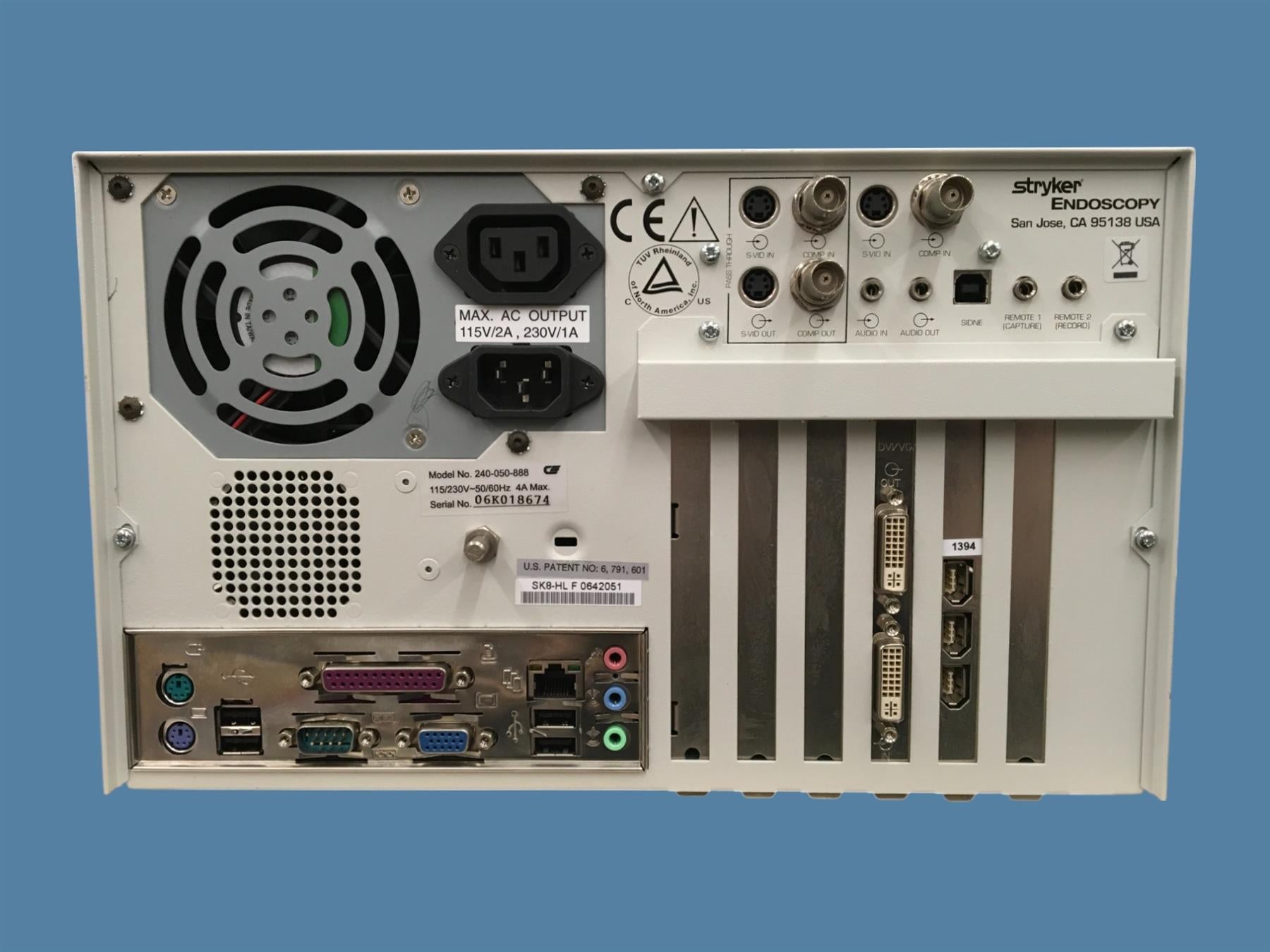 Stryker SDC HD High Definition Digital Capture System, REF 240-050-888